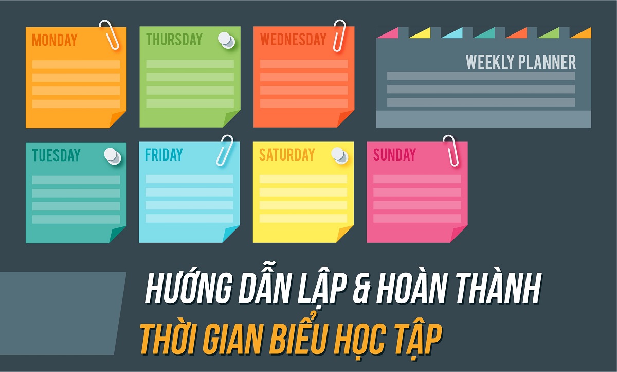 Mẫu thời gian biểu học tập