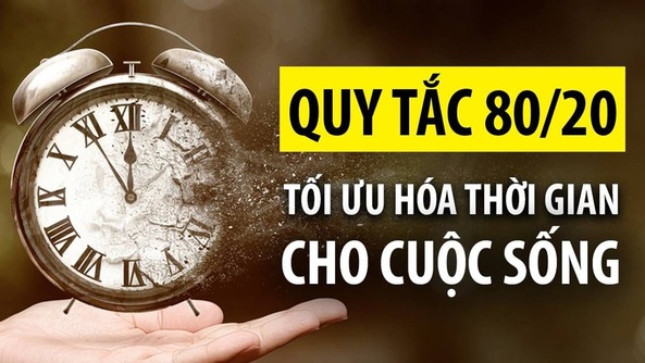 Quản lý thời gian theo phương pháp 80/20